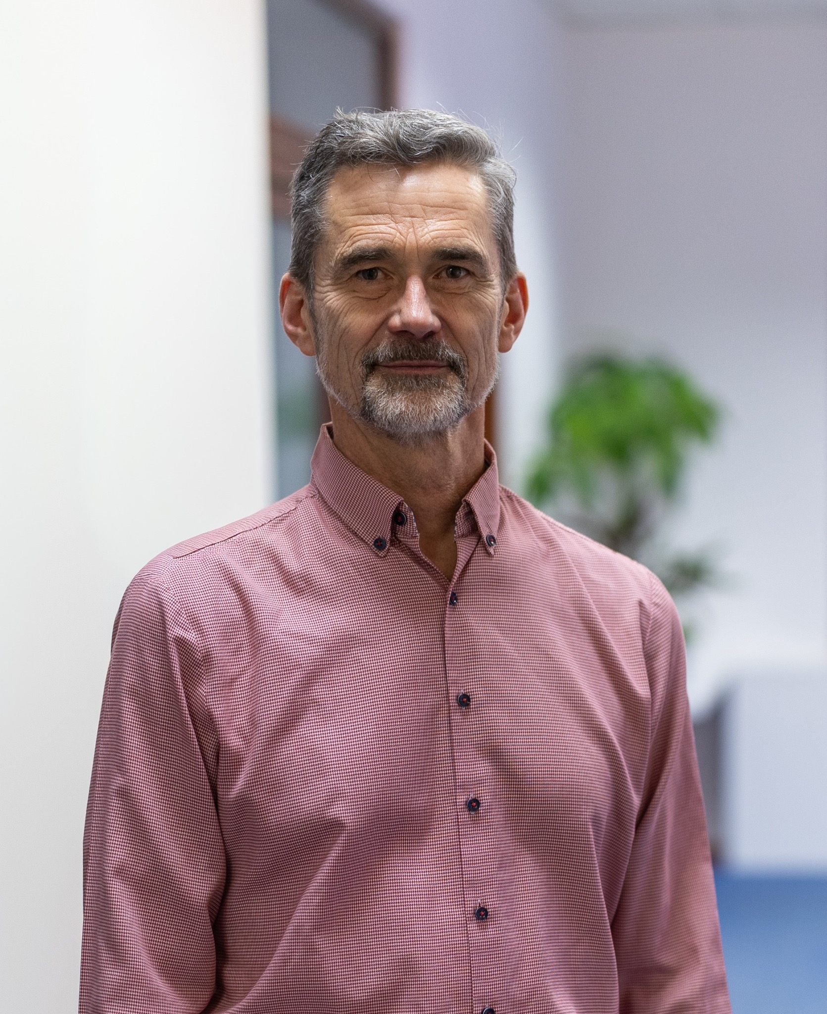 Rostislav Mechúr při profesním portrétu